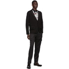 Brioni Black Knit Travel Blazer