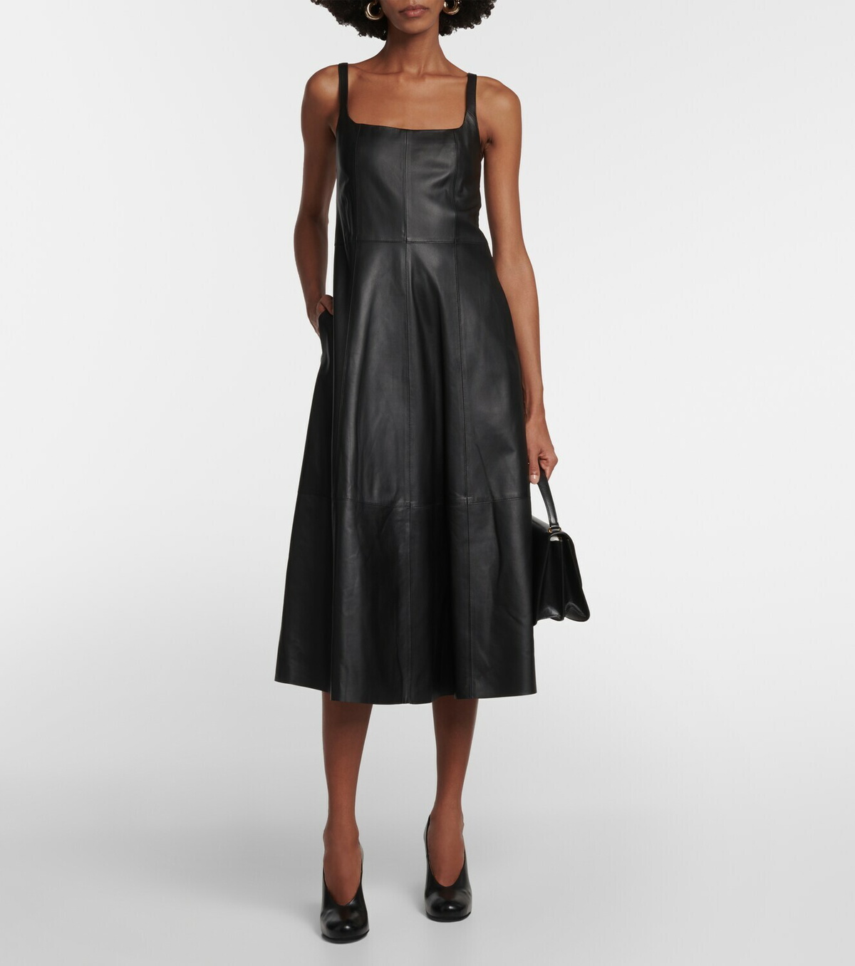 chinese dress ladies Vince Women's Leather Trim Shirt Dress, Black, XXS at Amazon Women's  Clothing store