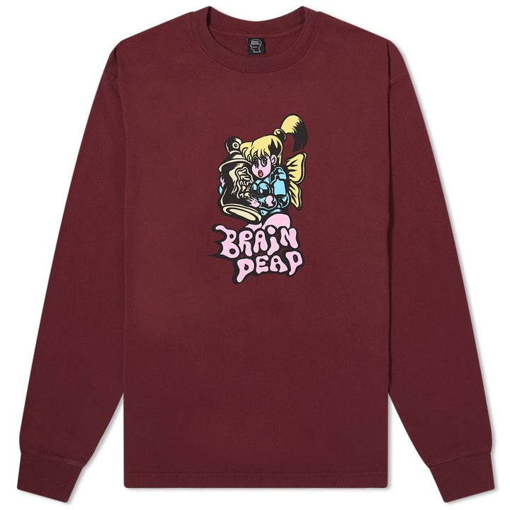 Photo: Brain Dead Long Sleeve Bubblegum Shorty Tee