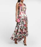 Alexandra Miro Maria floral cotton midi dress