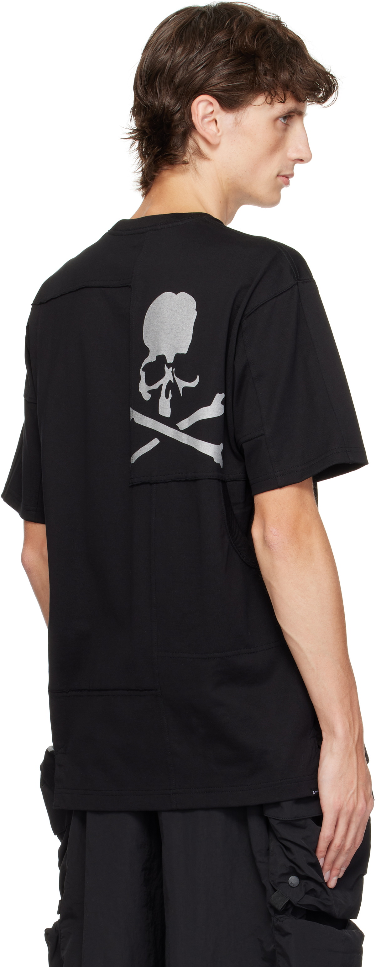mastermind JAPAN Black Puzzle T-shirt