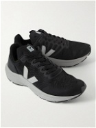 Veja - Marlin Rubber-Trimmed Stretch-Knit Running Sneakers - Black