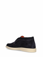 SANTONI Suede Desert Shoes