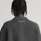 MKI Men's Double Knit Rugby in Charcoal