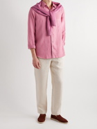 Loro Piana - Andre Garment-Dyed Linen Shirt - Pink