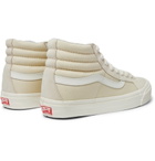 Vans - OG SK8-Hi LX Canvas And Suede High-Top Sneakers - White