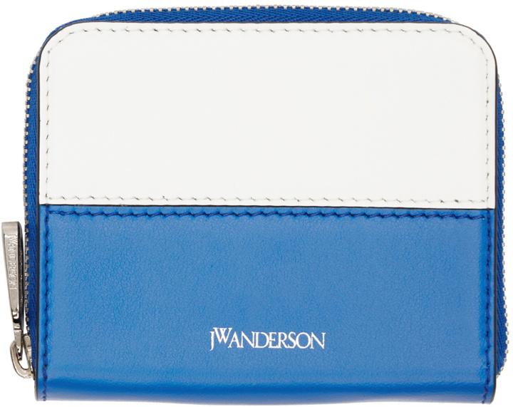 Photo: JW Anderson Blue & White Coin Wallet