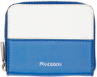 JW Anderson Blue & White Coin Wallet