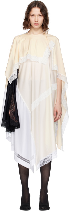 Photo: MARIE ADAM-LEENAERDT Off-White Underskirt Midi Dress