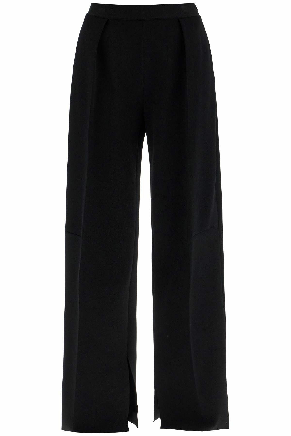 【関税&送料込み】Jil Sander Black Viscose Trousers JIL SANDER 'knitted viscose pants for Black Jil Sander
