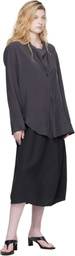 Studio Nicholson Gray Pampa Blouse
