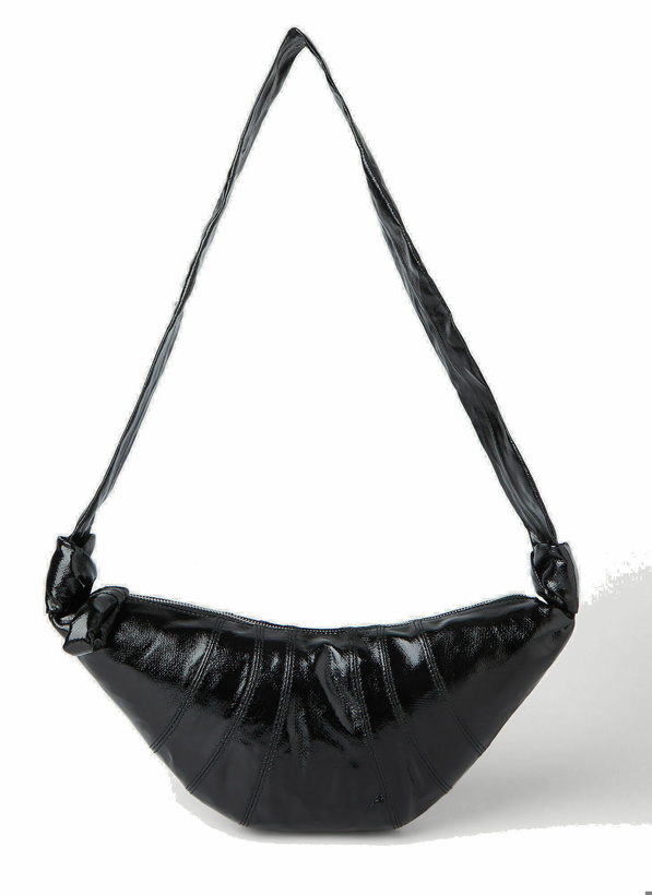 Photo: Lemaire - Croissant Small Crossbody Bag in Black