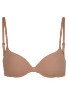 Skims Stretch-jersey Push-up bra Light Brown
