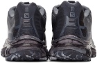 11 by Boris Bidjan Saberi Grey & Black Salomon Edition Bamba 5 Low Sneakers
