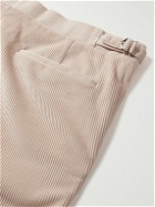 Richard James - Tapered Cotton-Corduroy Suit Trousers - Neutrals