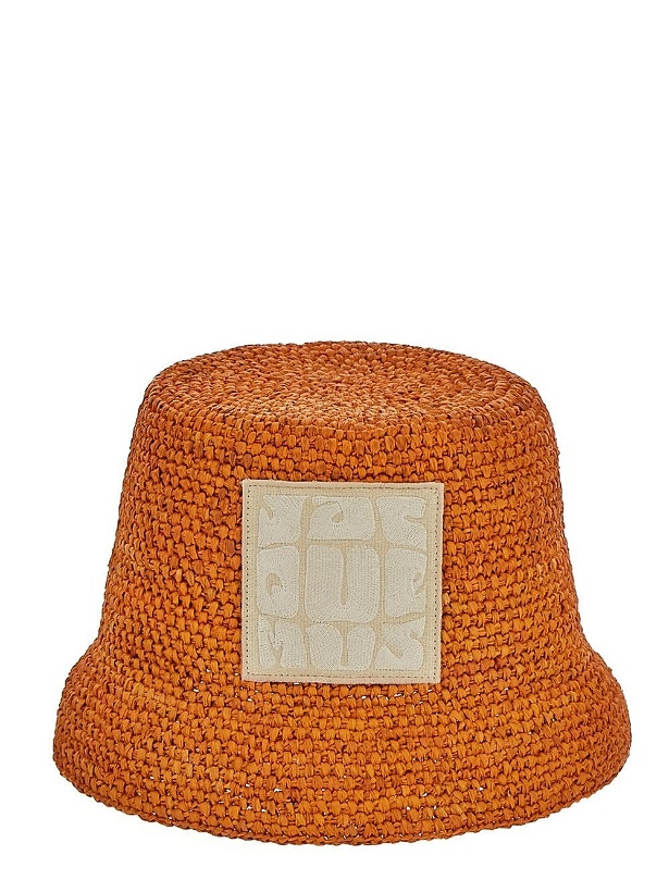 Jacquemus - Le Chapeau Lagrima printed cotton sun hat Jacquemus