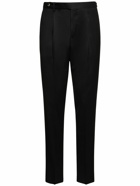 PT TORINO - Pleated Flannel Straight Pants