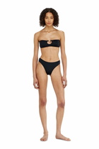 Diesel Bandeau bra in with metal Oval D - Bras Womens in Black