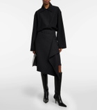The Row Sling leather knee-high boots