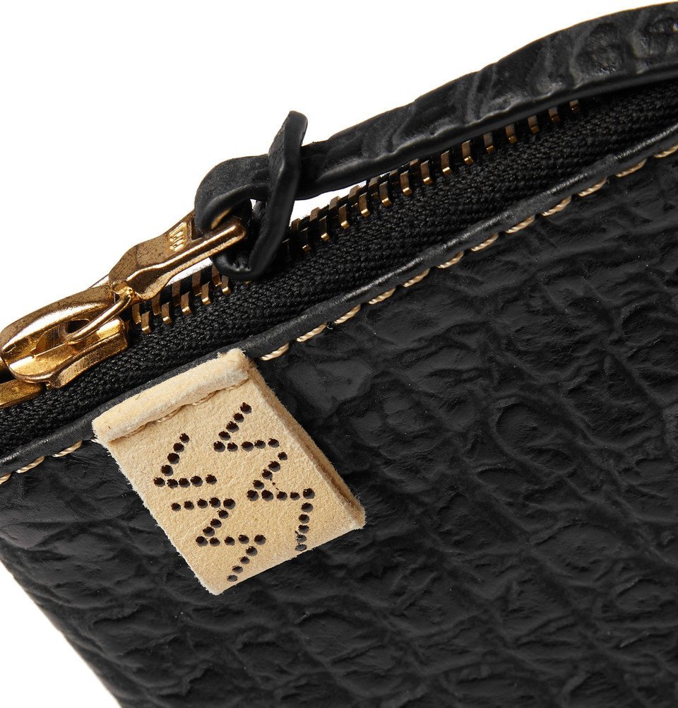 visvim - Embossed Leather Coin Wallet - Black Visvim