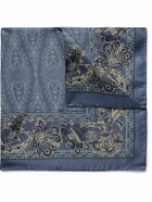 Etro - Printed Silk-Twill Pocket Square