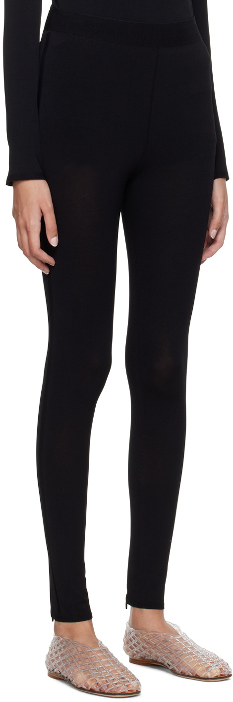 The Row Black Clizia Leggings