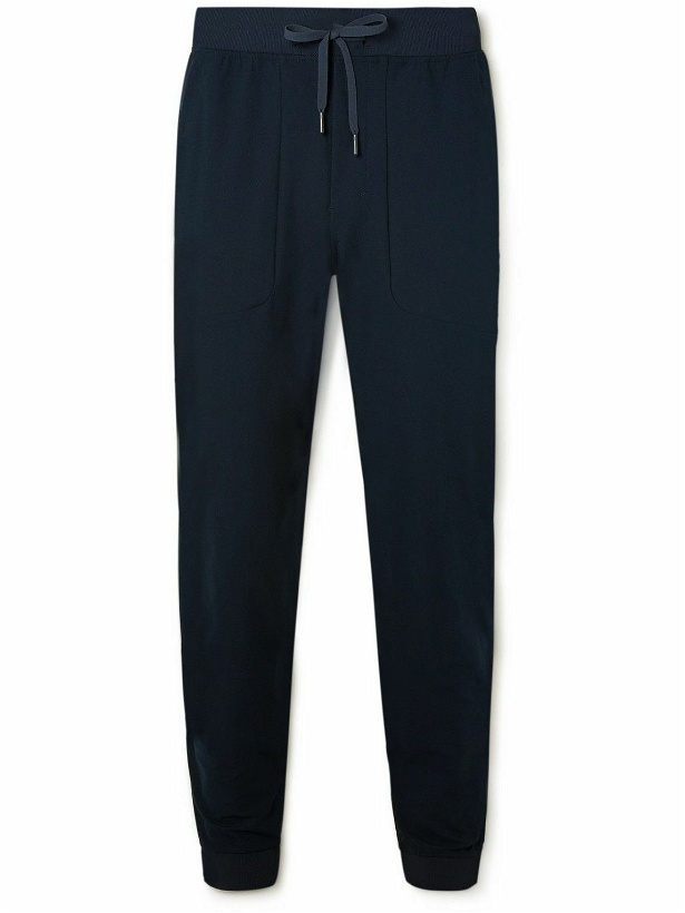 Photo: Lululemon - ABC Slim-Fit Tapered Recycled-Warpstreme™ Drawstring Trousers - Blue