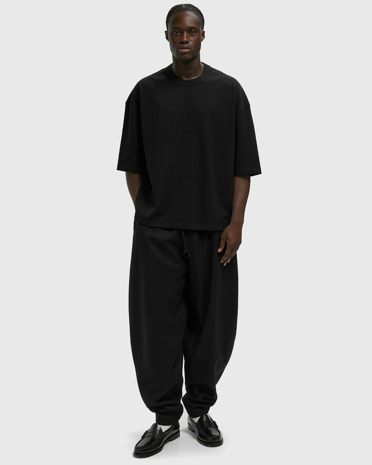 Comme des Garçons Homme TEE Black Mens Shortsleefe