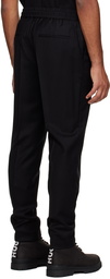 Hugo Black Drawstring Trousers