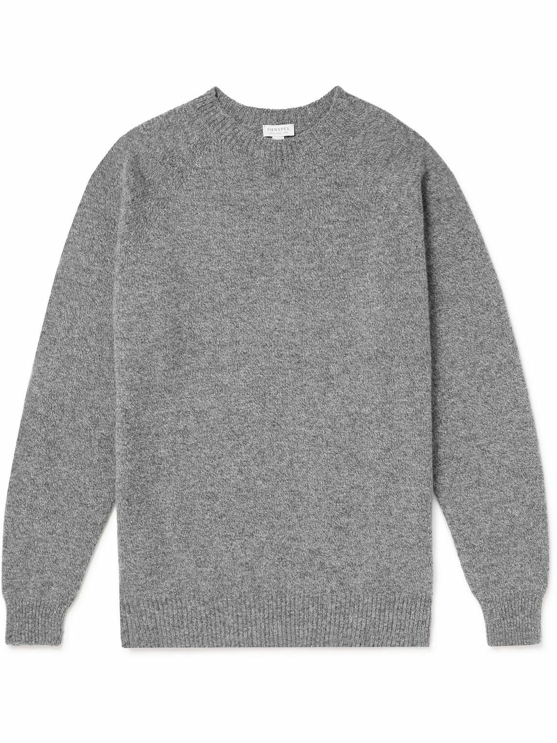 Sunspel - Wool Sweater - Gray