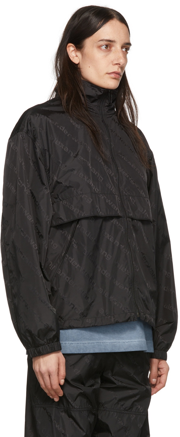 Alexander Wang Black Nylon Jacket Alexander Wang