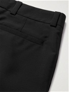 Acne Studios - Wool and Mohair-Blend Trousers - Black