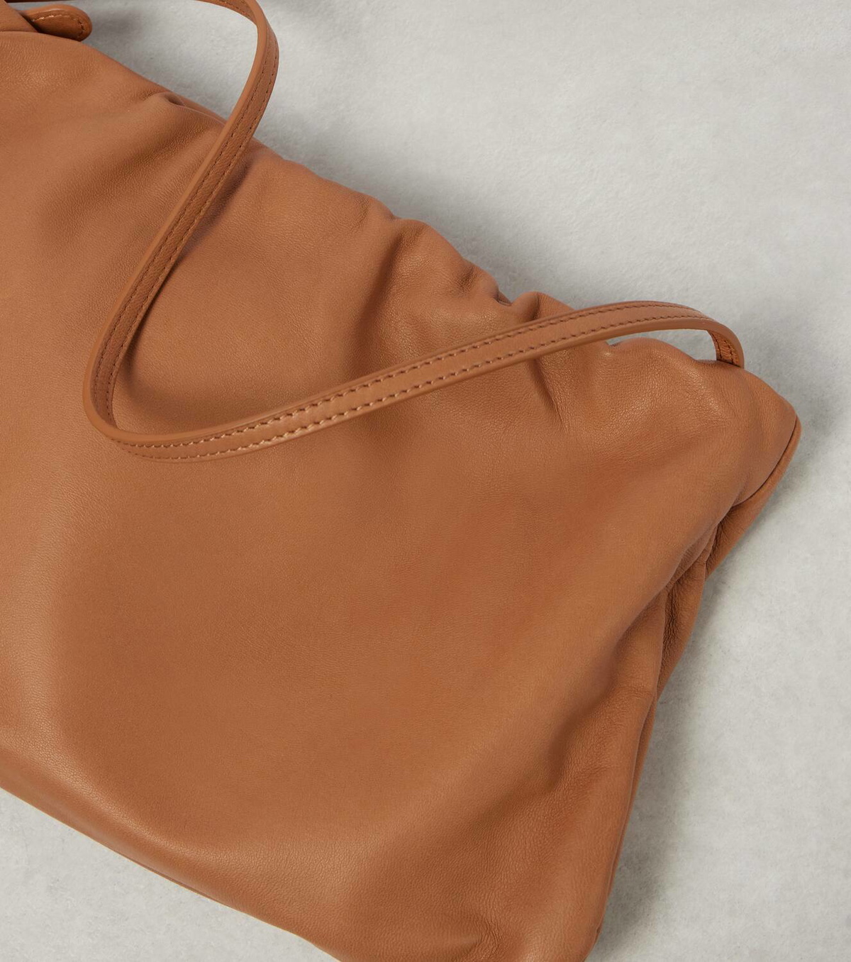 The Row Bourse XL leather shoulder bag The Row