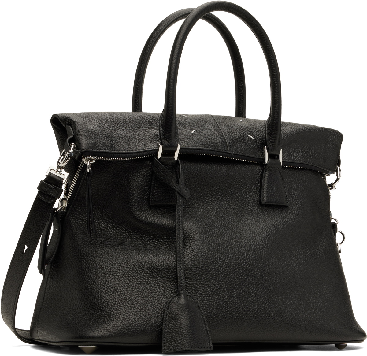 Maison Margiela Black 5AC Soft Medium Crossbody Bag