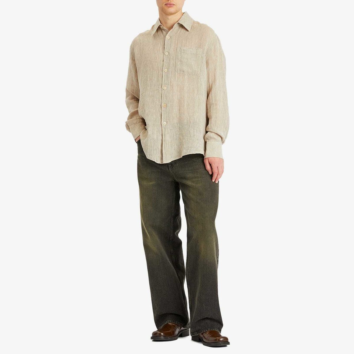 トップス OUR LEGACY 24AW ABOVE SHIRT Our Legacy - Above Shirt It Support Floating Tencel