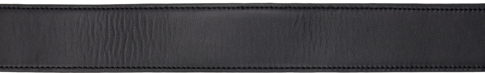 LU'U DAN Black Twisted Snake Cowboy Belt