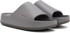 Nike Gray Calm Pool Slides