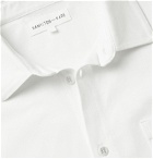Hamilton and Hare - Travel Cotton-Piqué Shirt - White