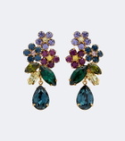 Jennifer Behr Bouquet embellished drop earrings