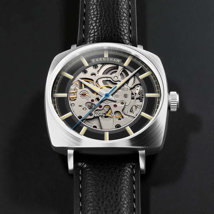 Thomas Earnshaw Moorgate Black Dial Mens Watch ES-8319-01