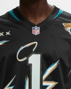 Fanatics Nike X Hard Jacksonville Jaguars Game Jersey Travis Etienne Jr 1 Black Jerseys