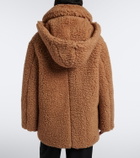 Loewe Wool and silk teddy coat