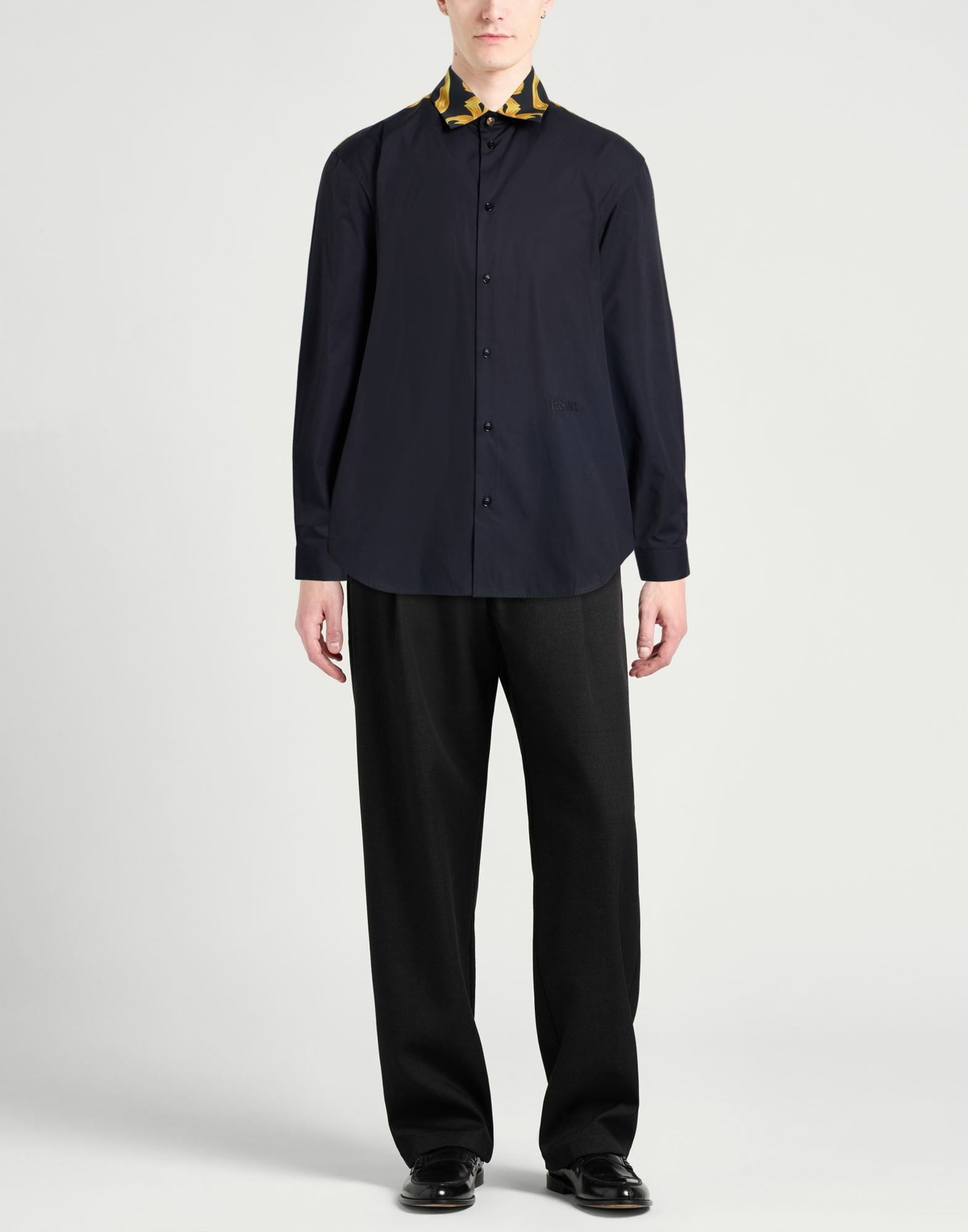 Versace Mens Shirt in Black