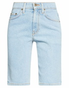 Nanushka Womens Denim shorts in Blue