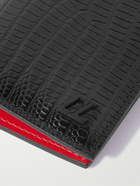 Christian Louboutin - Croc-Effect Leather Cardholder