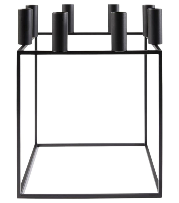 Photo: Audo Copenhagen Kubus 8 candle holder by Mogens Lassen