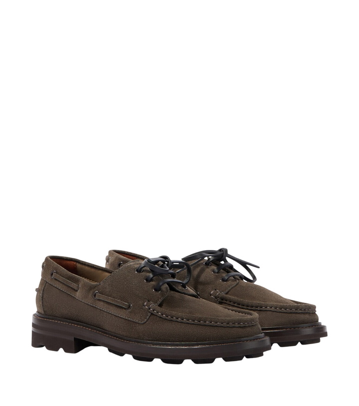 Photo: Brioni Suede boat shoes