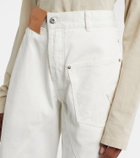 JW Anderson Embroidered straight jeans