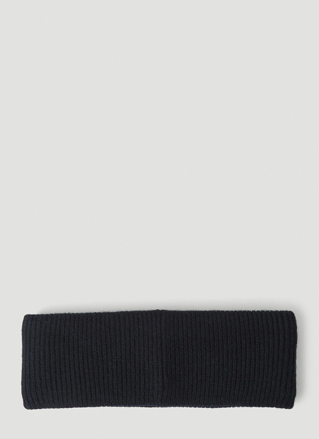 Logo Patch Headband in Black Acne Studios