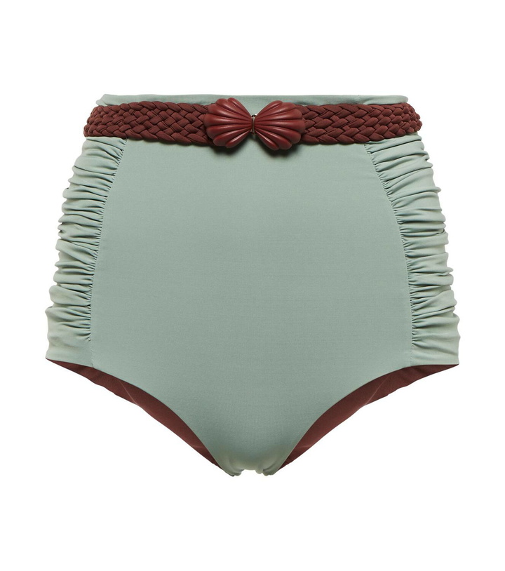 Photo: Johanna Ortiz Reversible ruched bikini bottoms